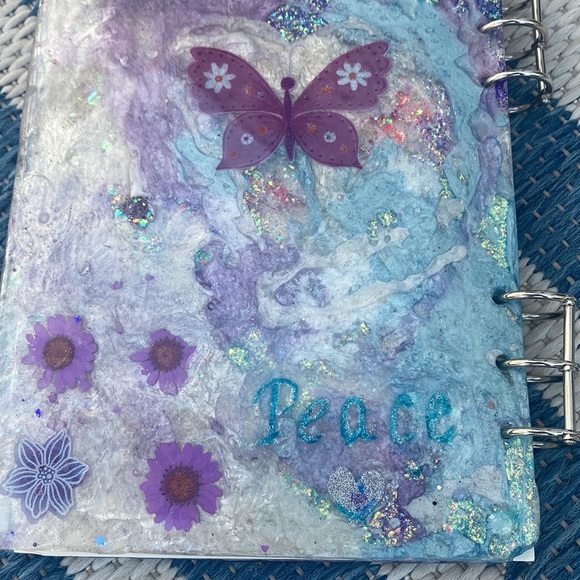 Serenity Prayer Journal, Handmade by Pippy! One of A Kind! Great Recovery Gift❤️ - Picture 5 of 9